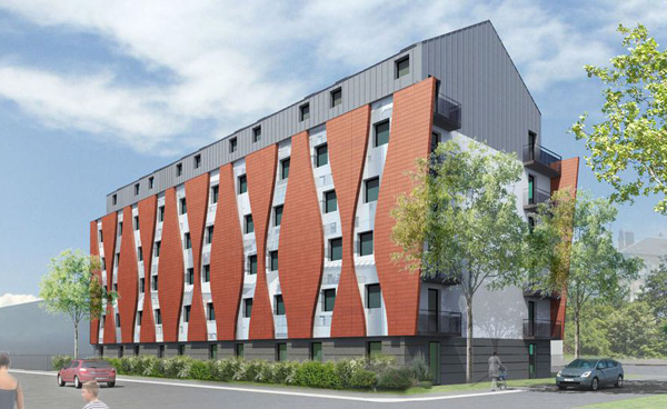 Projet logements étudiants architecture 91 Essonne